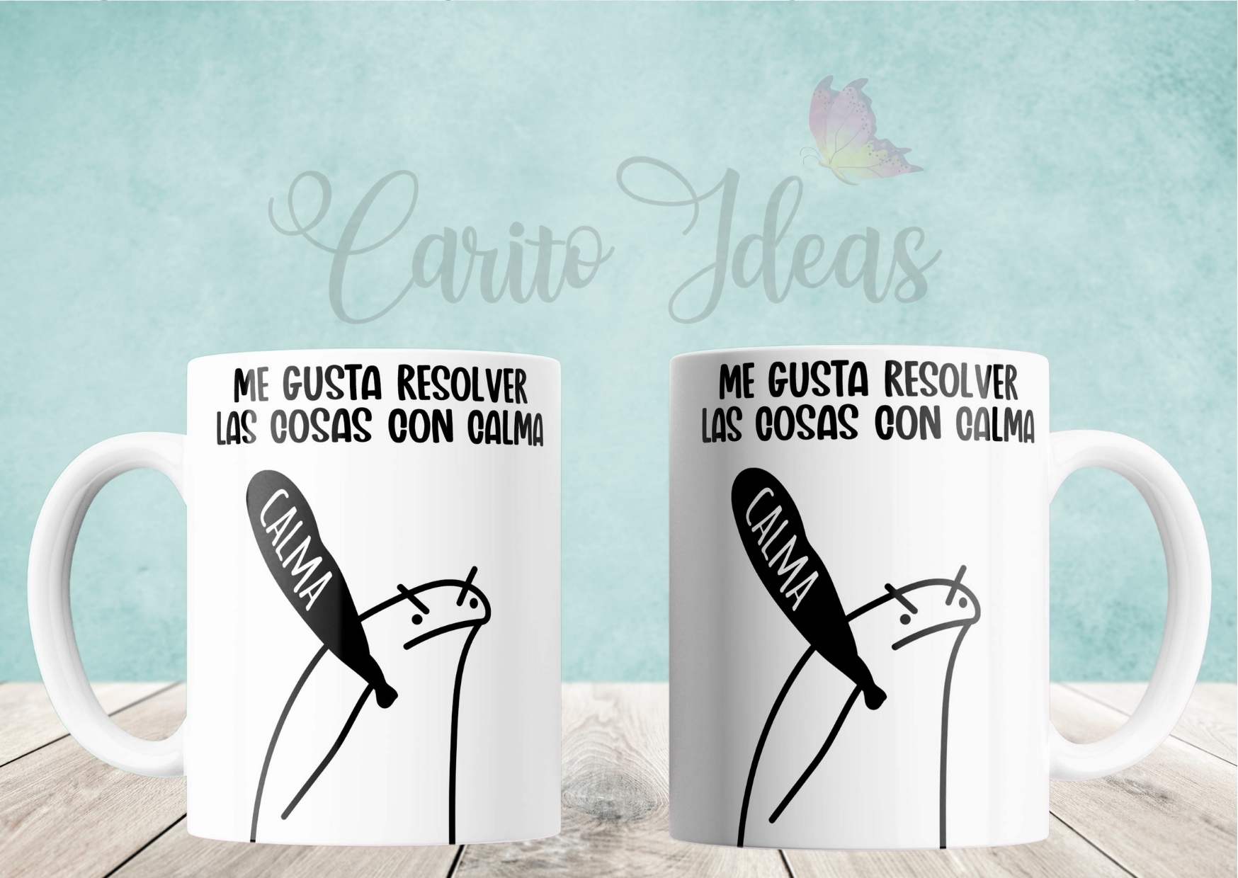 Tazas Flork Canciones Y Frases Graciosas Varios Diseños